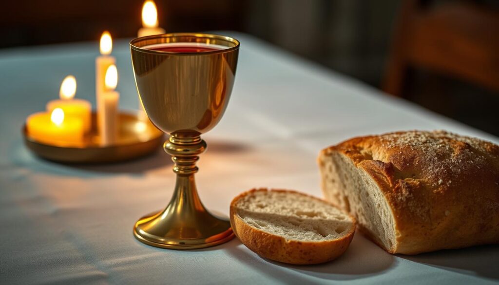 substance change bread wine