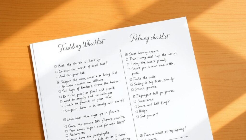 wedding planning checklist