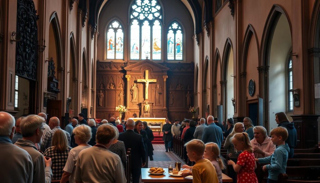 weekly worship community events