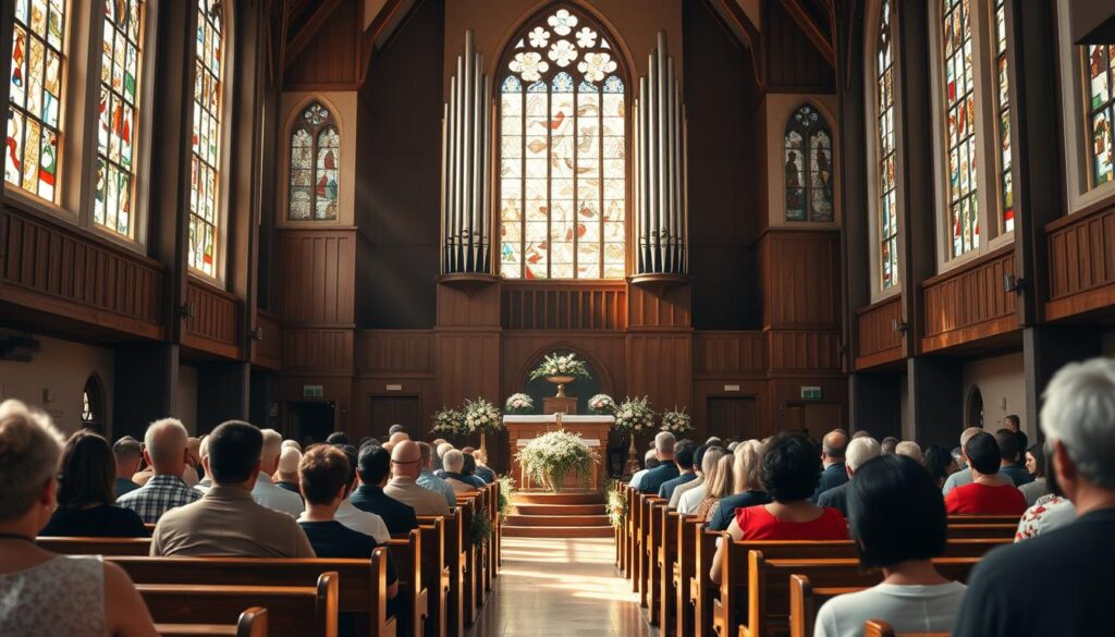 weekly worship services