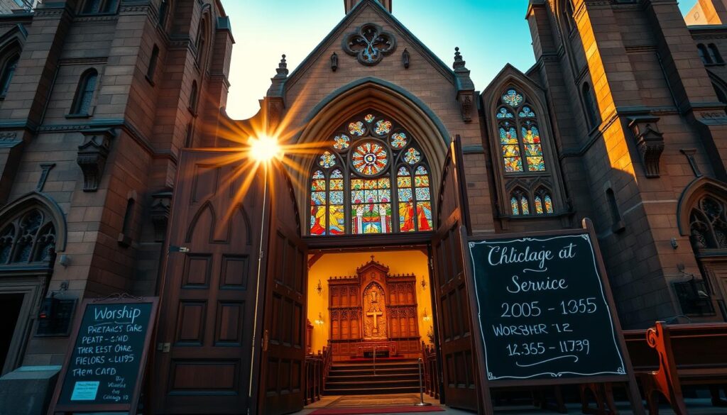 worship service times