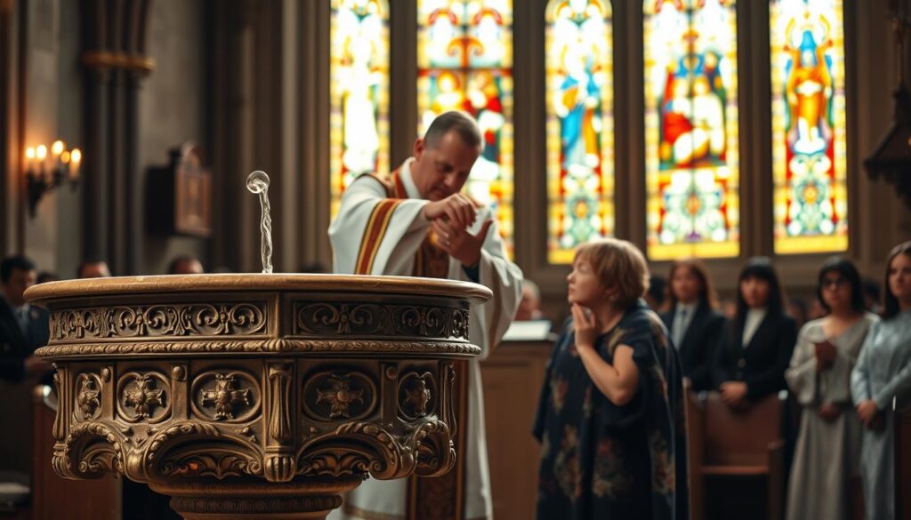 Anglican baptism sacrament