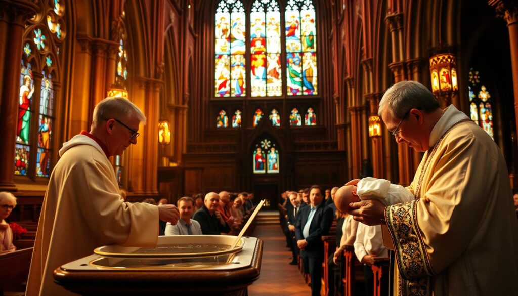 Anglican views on baptism's efficacy