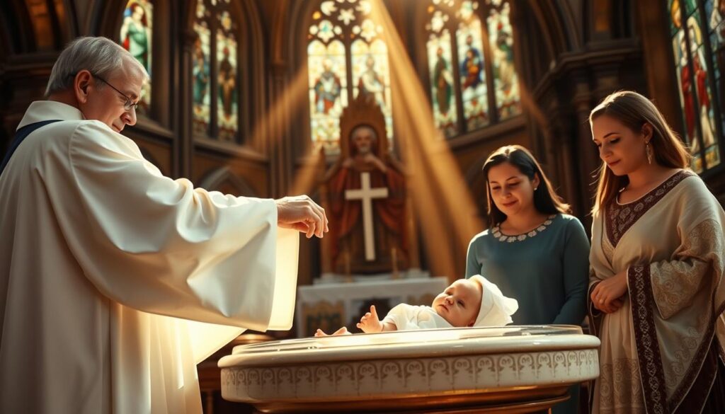 Episcopal baptism divine adoption