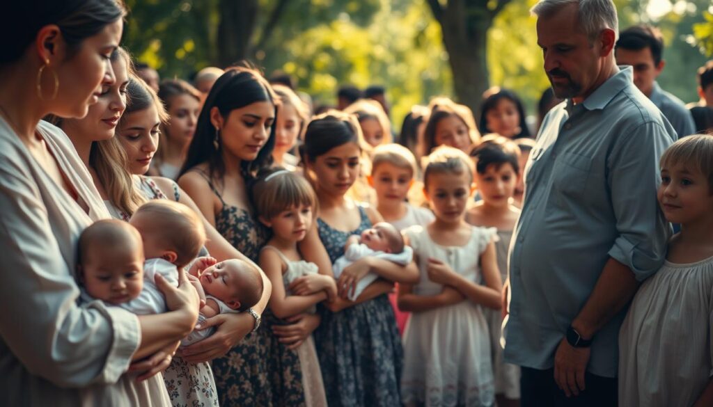 who is baptized infants young children adults